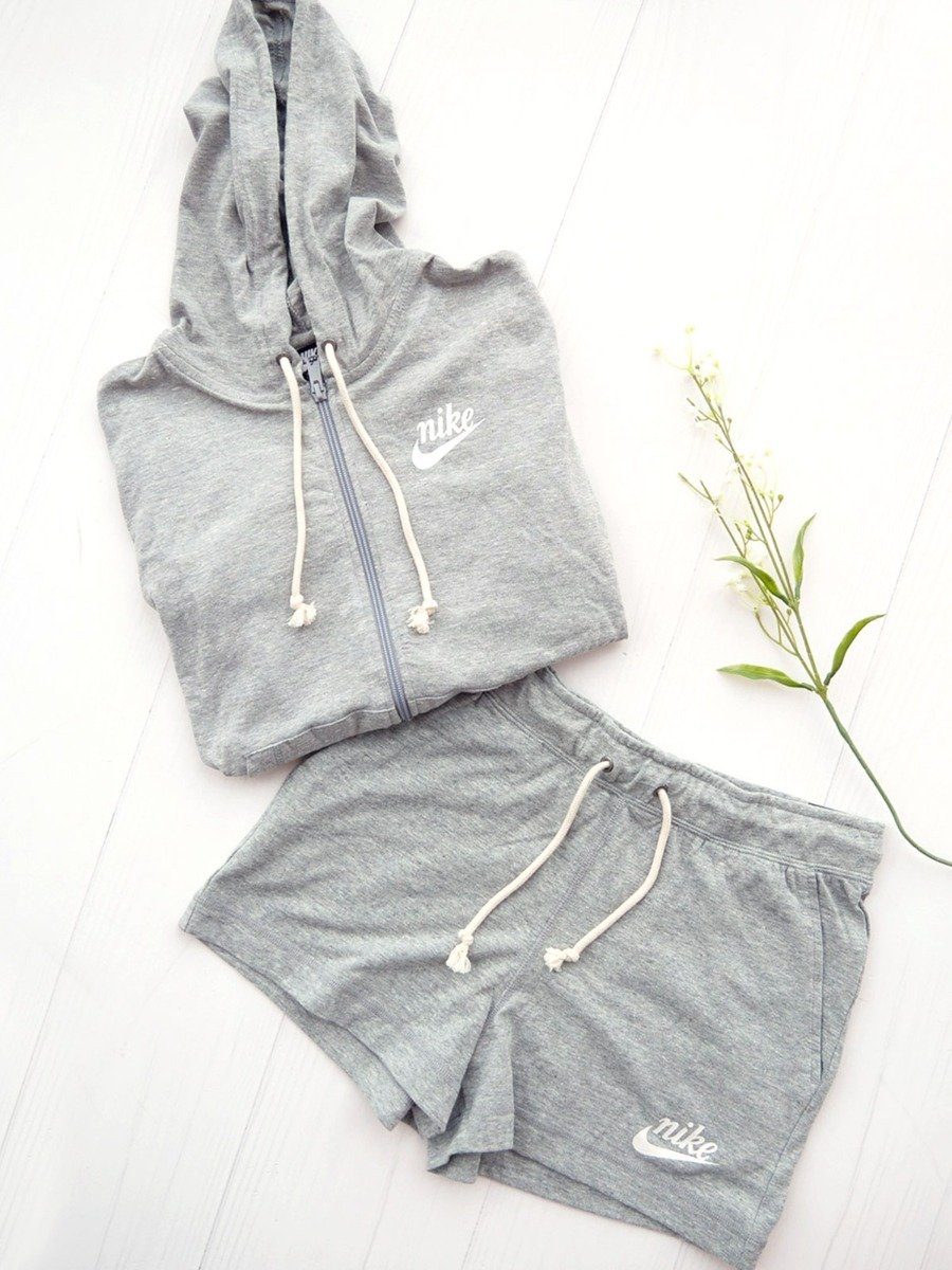 Nike Gym Vintage Short Dark Grey Heather/ Sail