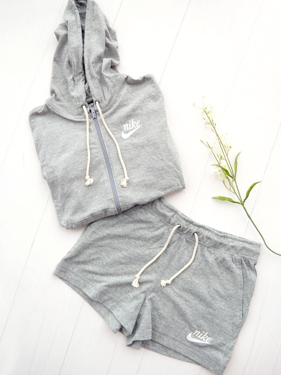 Nike Gym Vintage Short Dark Grey Heather/ Sail