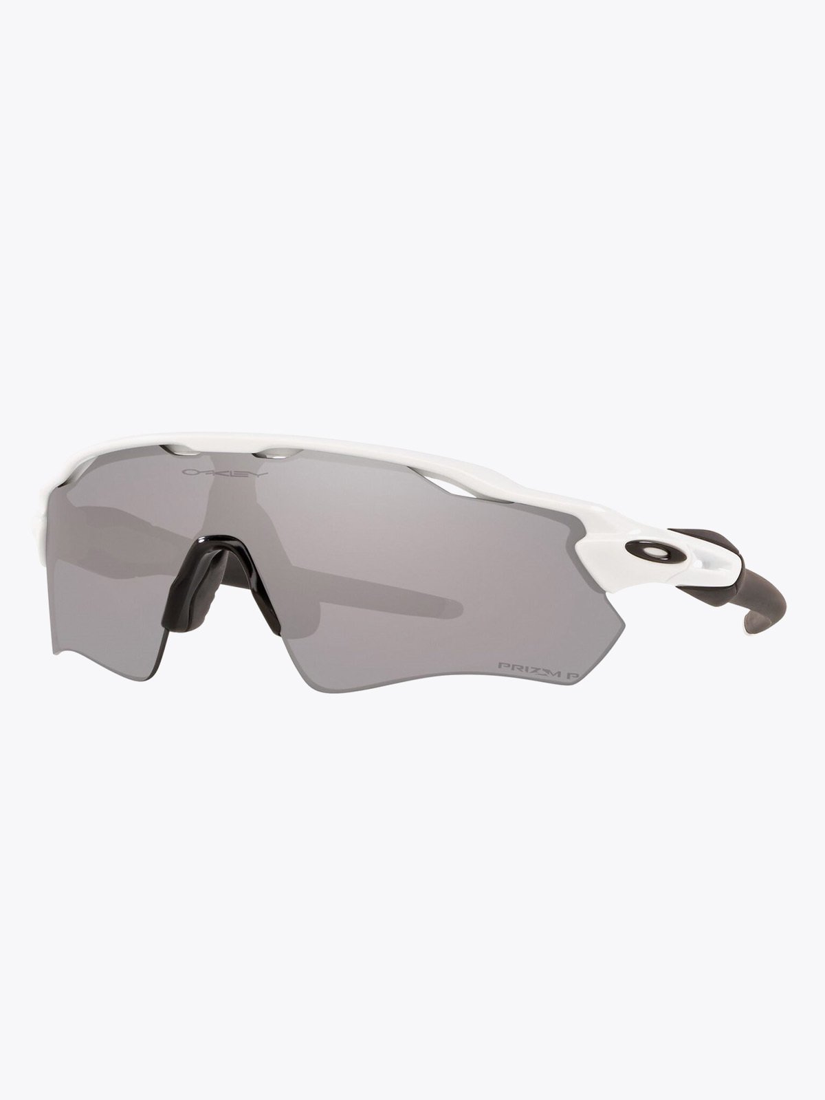 Oakley Radar EV Path Polarized Polished White / Brilleglassfarge: Prizm Black Polarized / Lysgjennomslipp: 11%