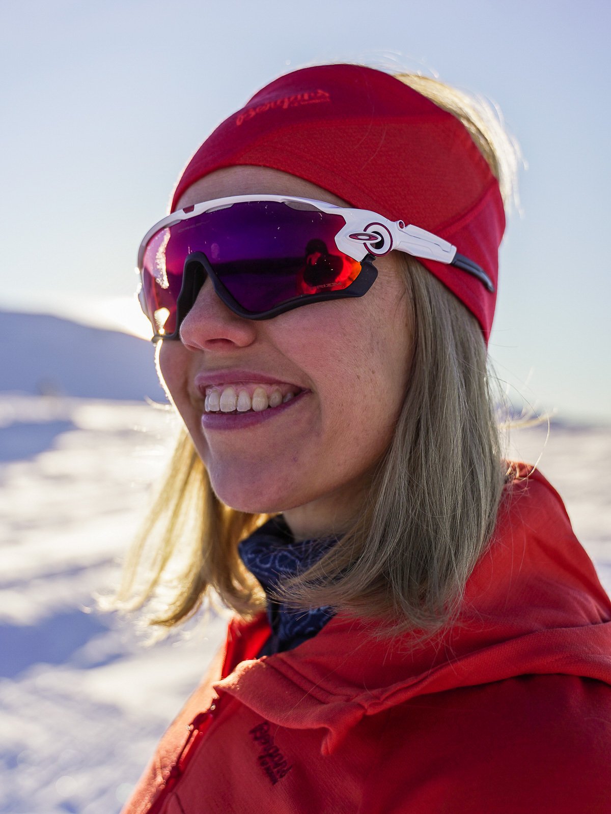 Oakley Jawbreaker Polished White / Brilleglassfarge: Prizm Road / Lysgjennomslipp: 20%