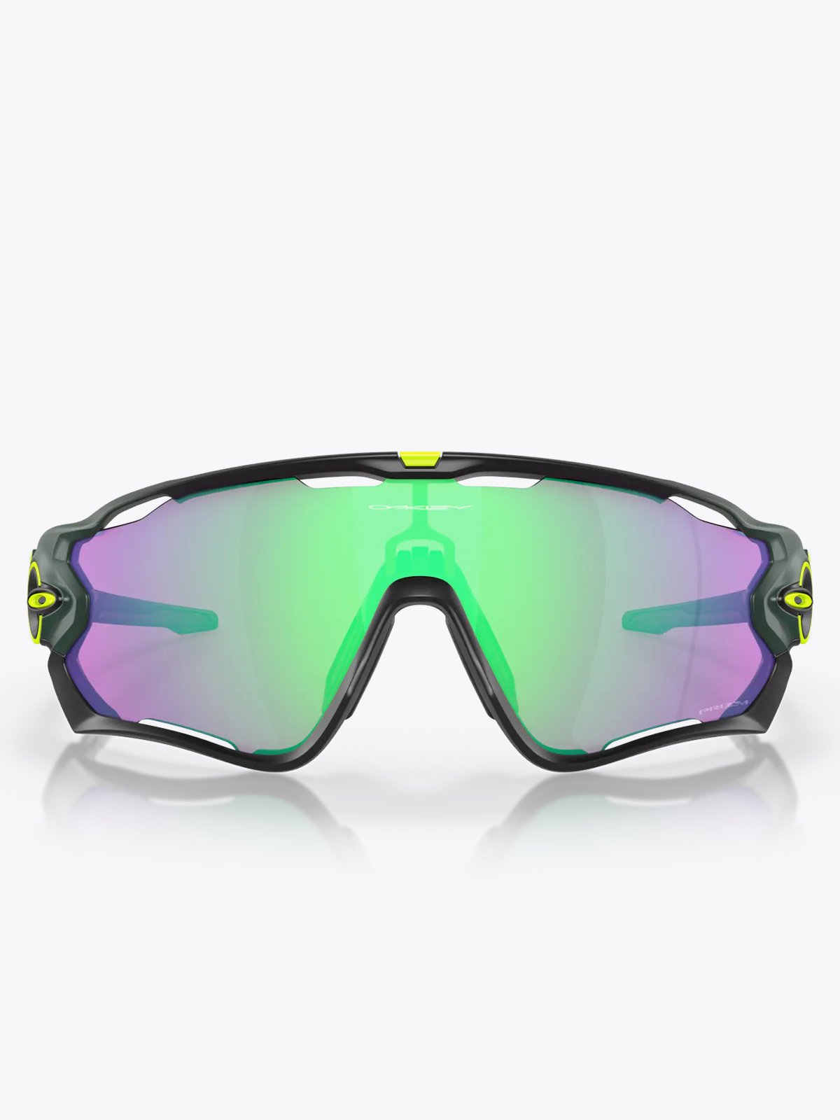 Oakley Jawbreaker Brilleglass: Prizm Road Jade / Innfatning: Matte Hunter Green / Lysgjennomslipp: 15%