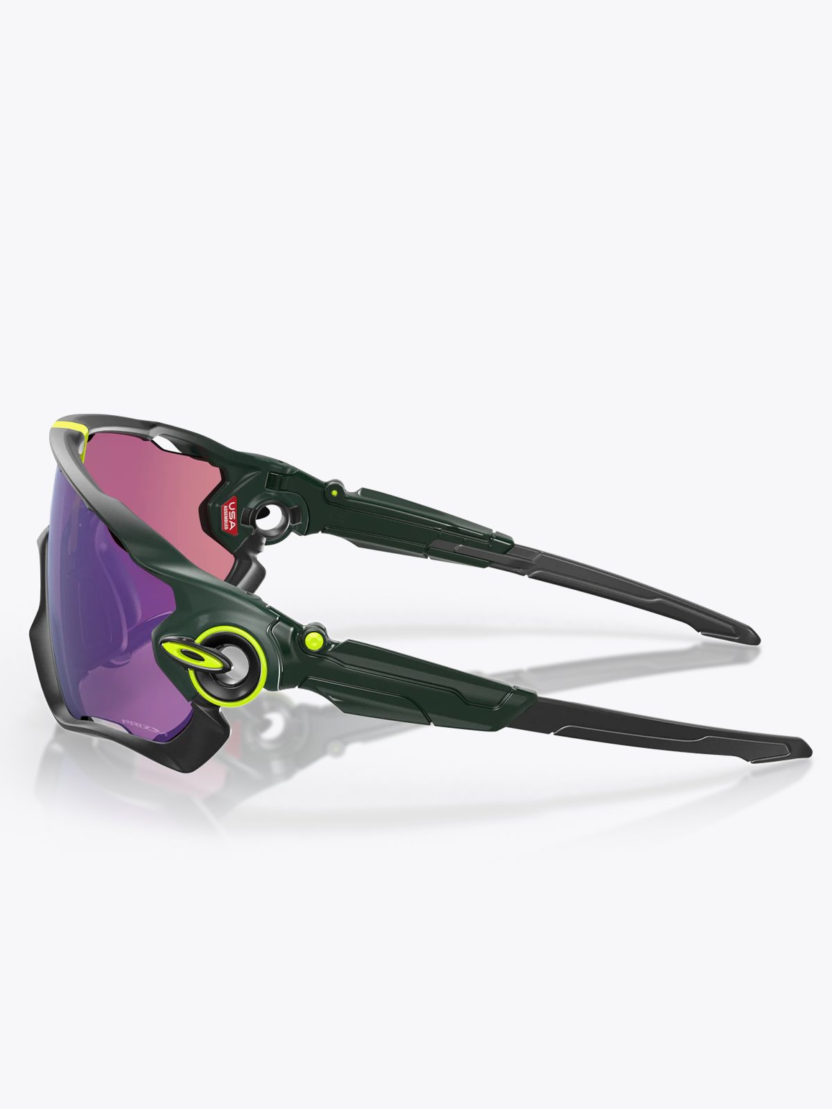 Oakley Jawbreaker Brilleglass: Prizm Road Jade / Innfatning: Matte Hunter Green / Lysgjennomslipp: 15%