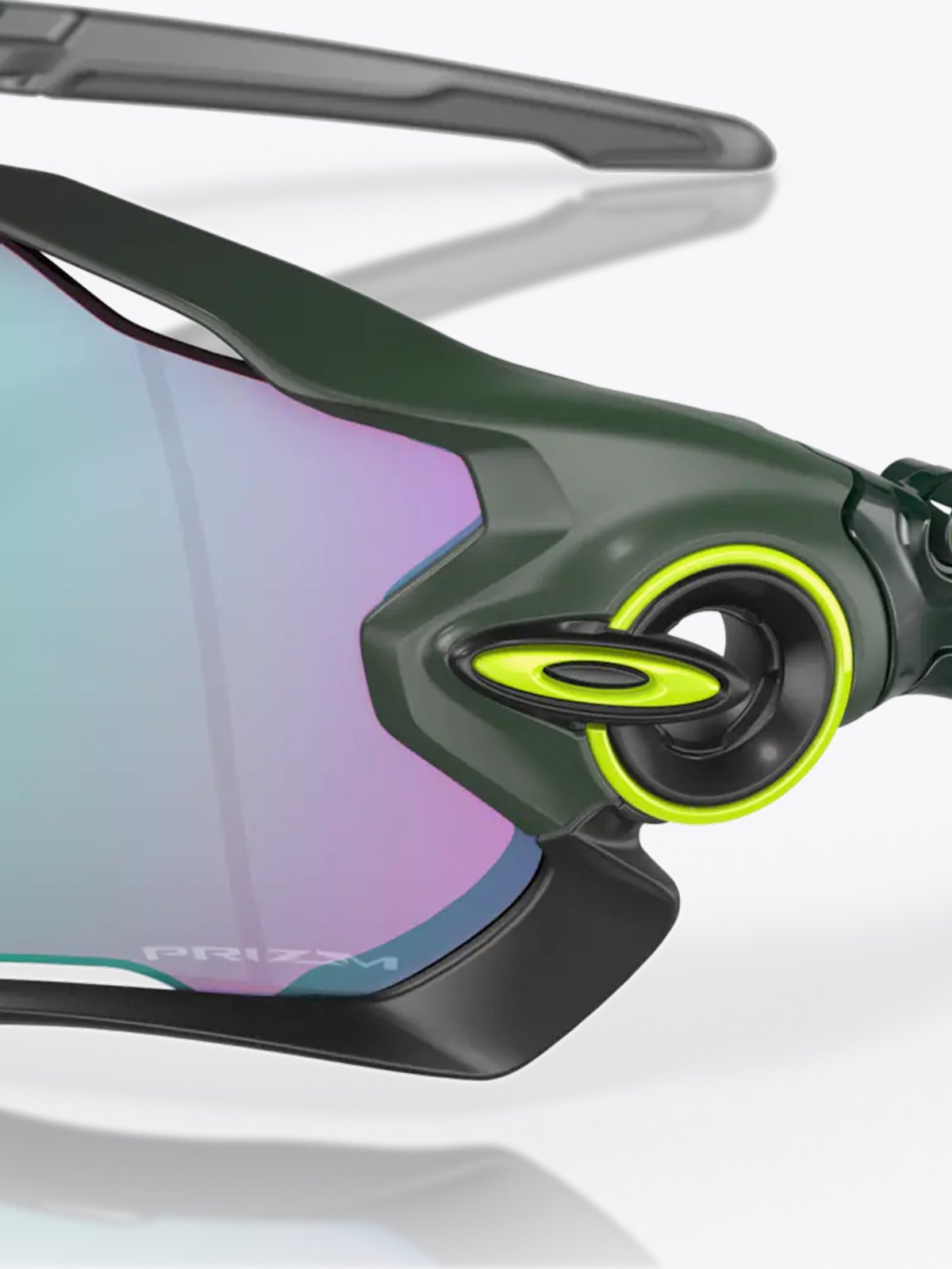 Oakley Jawbreaker Brilleglass: Prizm Road Jade / Innfatning: Matte Hunter Green / Lysgjennomslipp: 15%