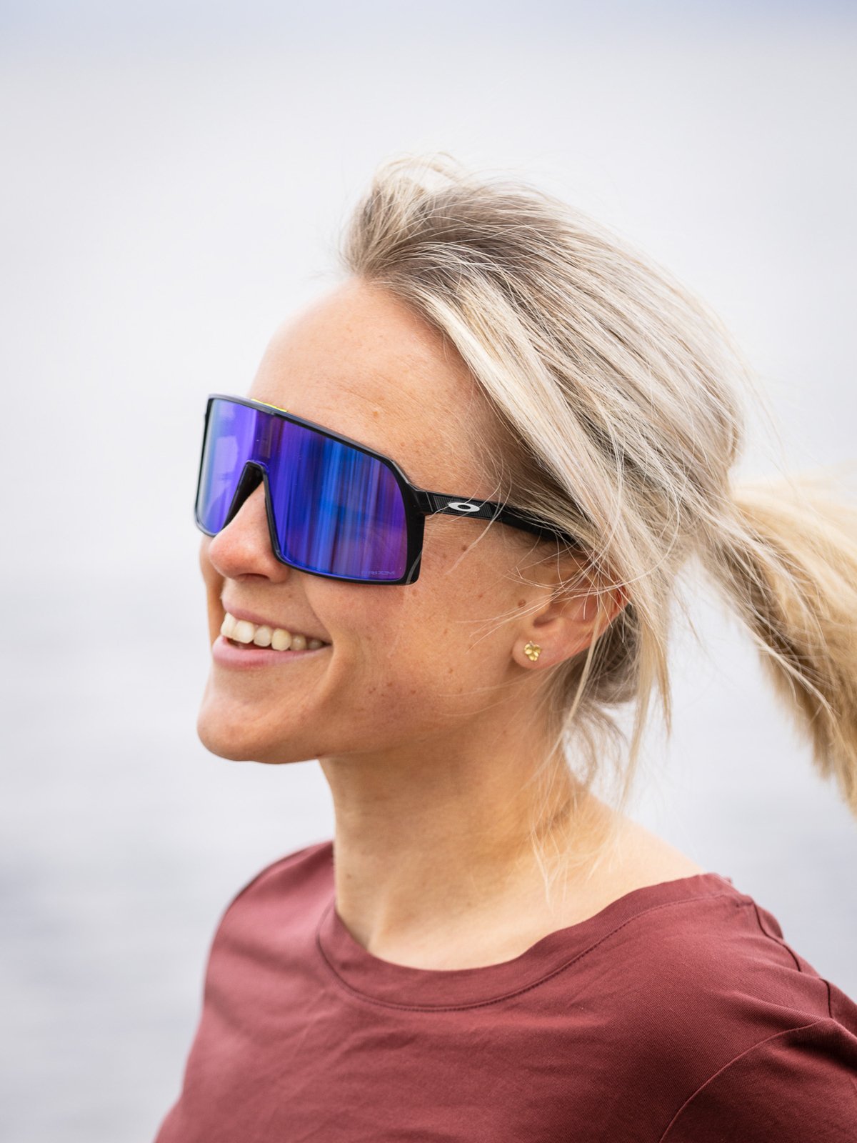 Oakley Sutro Matte Black / Brilleglassfarge: Prizm Road / Lysgjennomslipp: 20%