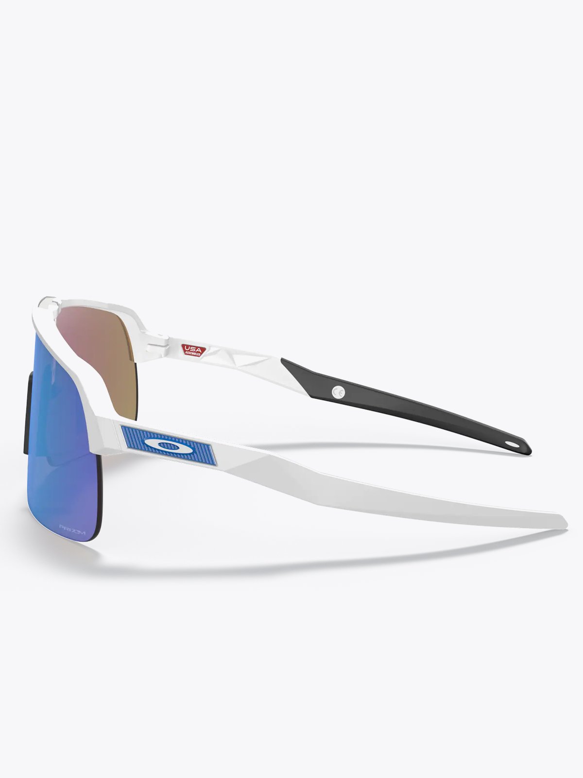 Oakley Sutro Lite Brilleglass: Prizm Sapphire / Innfatning: Matte White / Lysgjennomslipp: 12%