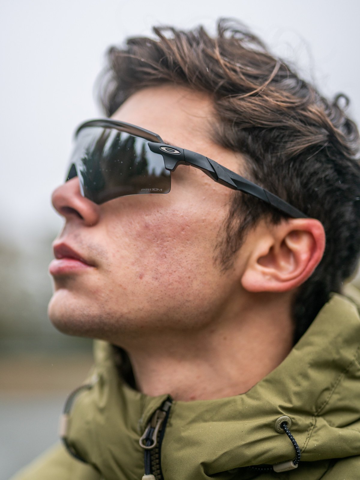 Oakley Encoder Matte Black / Brilleglassfarge: Gray - Prizm Black / Lysgjennomslipp: 11%