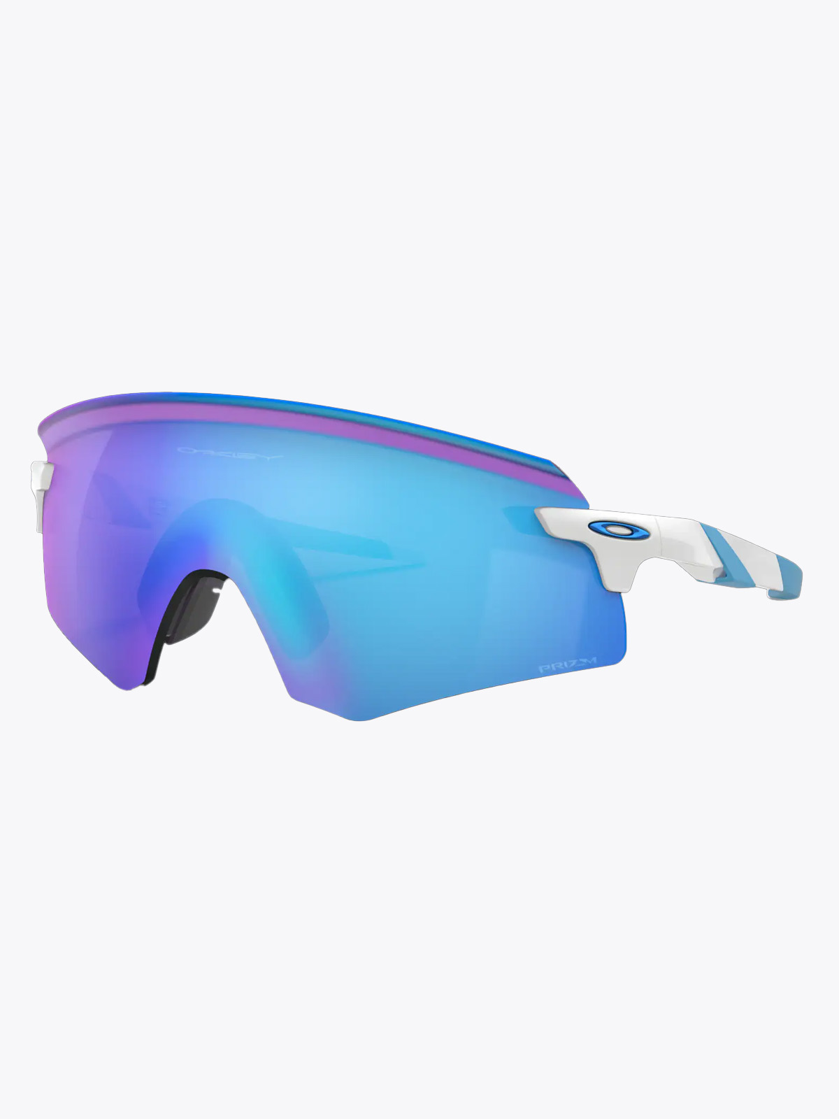 Oakley Encoder Polished White / Brilleglass: Prizm Sapphire / Lysgjennomslipp: 12%