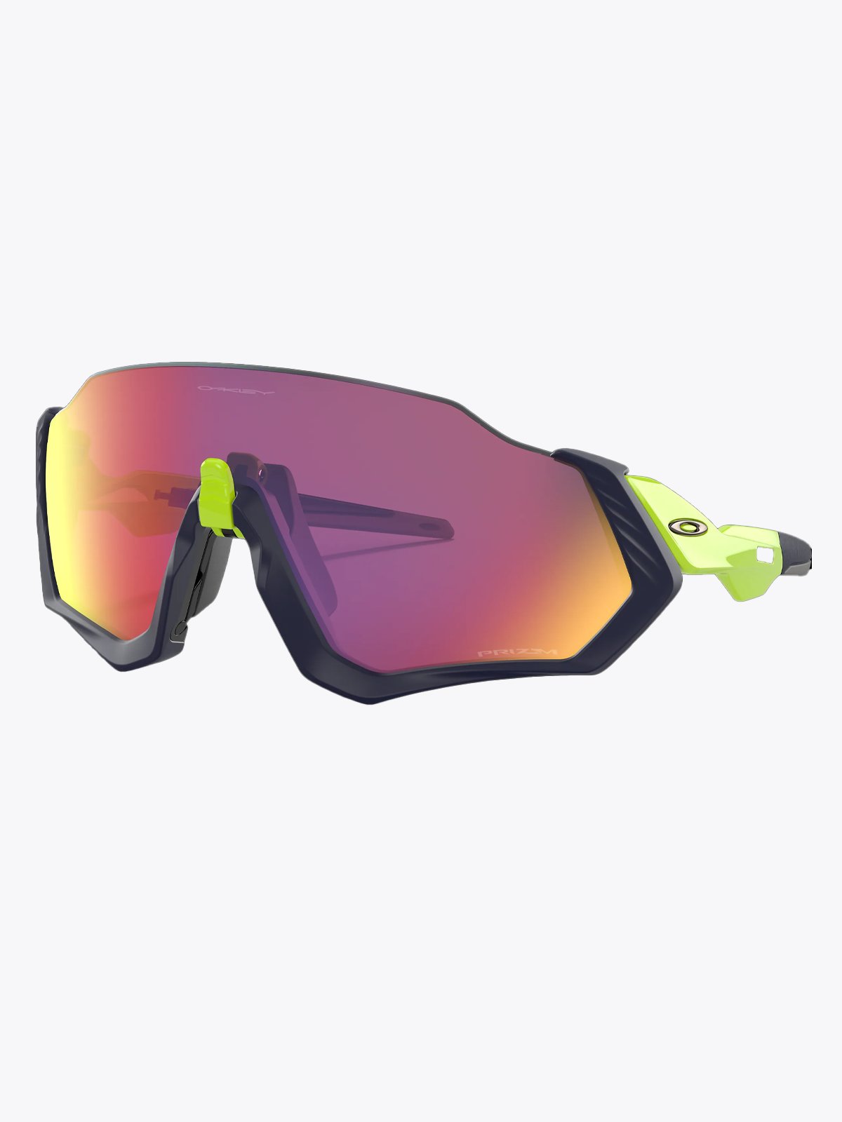 Oakley Flight Jacket Matte Navy / Brilleglassfarge: Prizm Road / Lysgjennomslipp: 20%