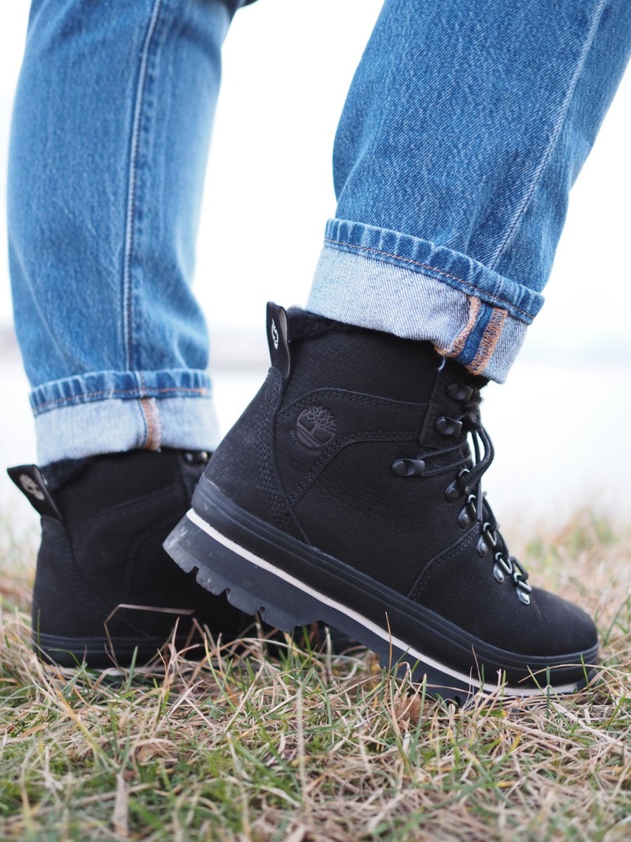 Timberland Eurohiker WP Fur Lined Black
