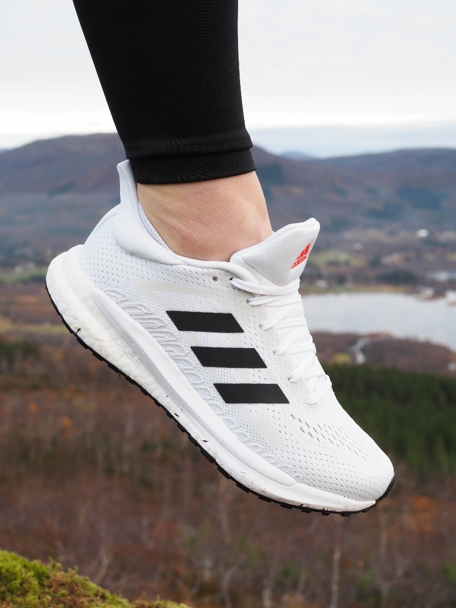 adidas Solar Glide 3 stripes W Cloud White/ Core Black/ Signal Pink