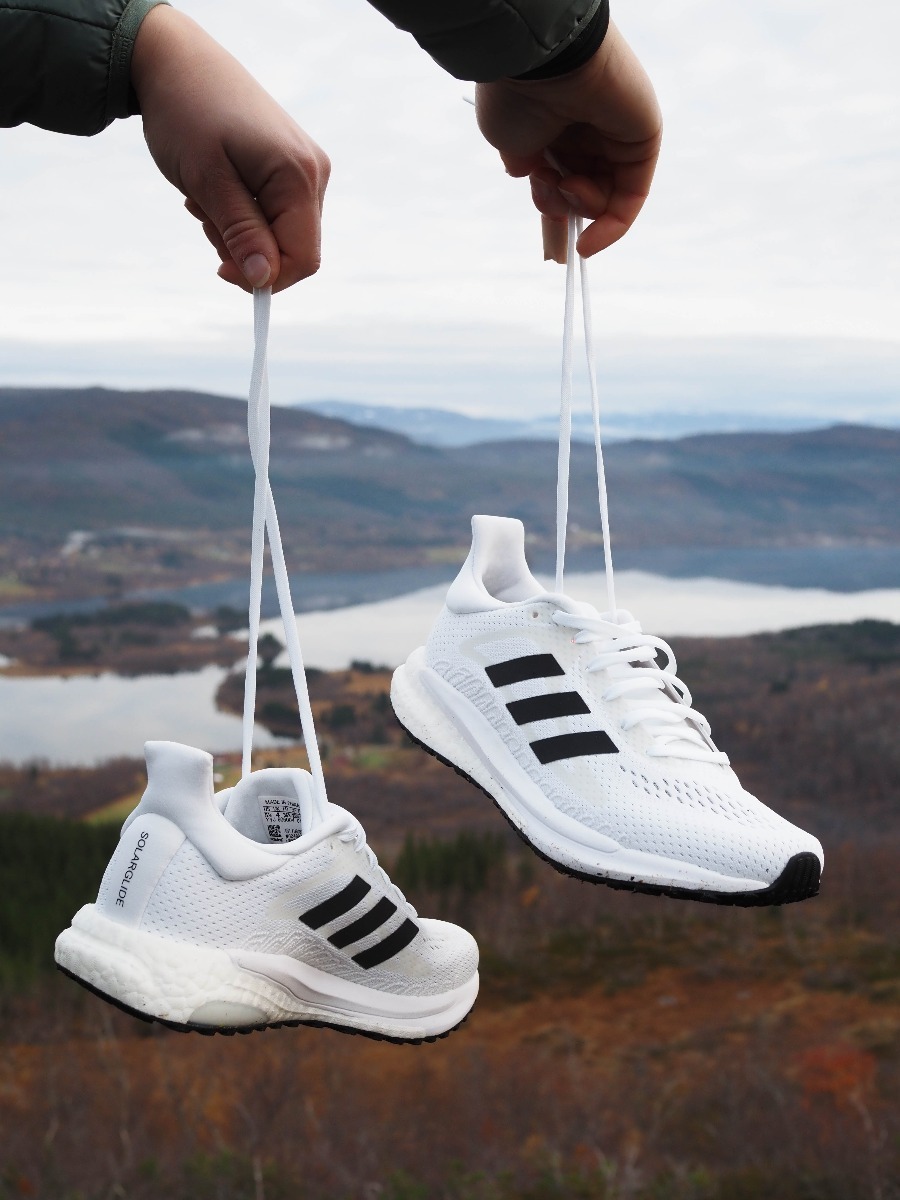 adidas Solar Glide 3 stripes W Cloud White/ Core Black/ Signal Pink