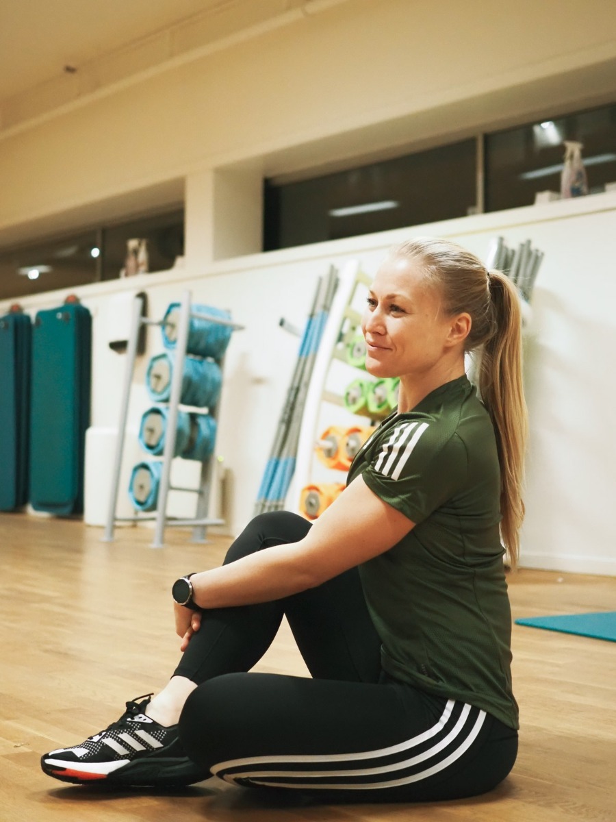 adidas Own The Run Tee Wild Pine