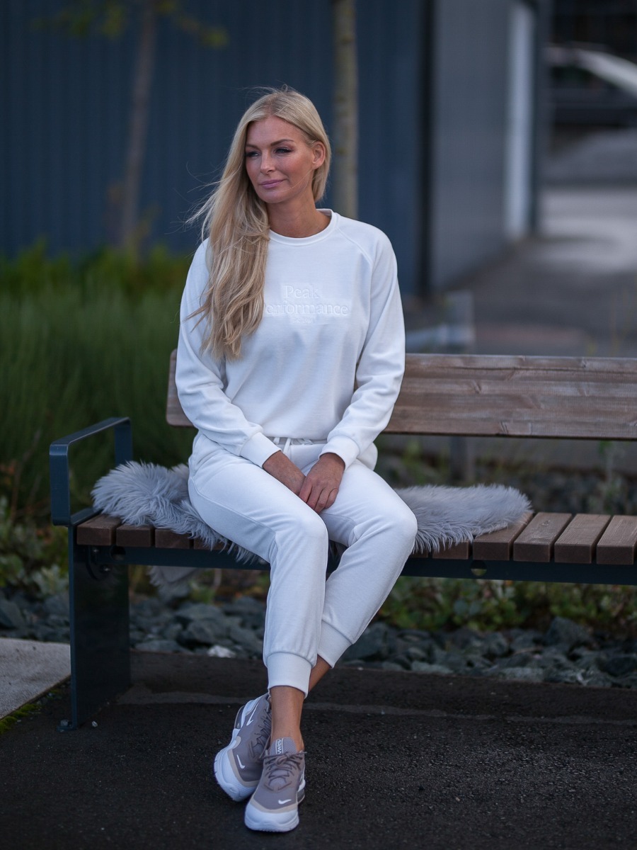 Peak Performance Original Velour Pant Offwhite