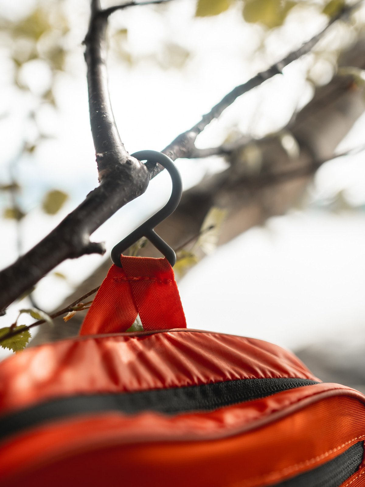 Osprey Wash Bag Zip Poppy Orange