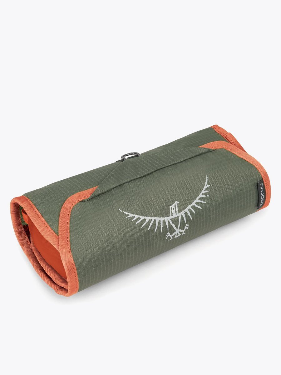 Osprey Wash Bag Roll Poppy Orange