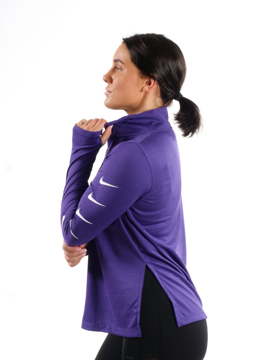 Nike Swoosh Run Top HZ Court Purple/ White
