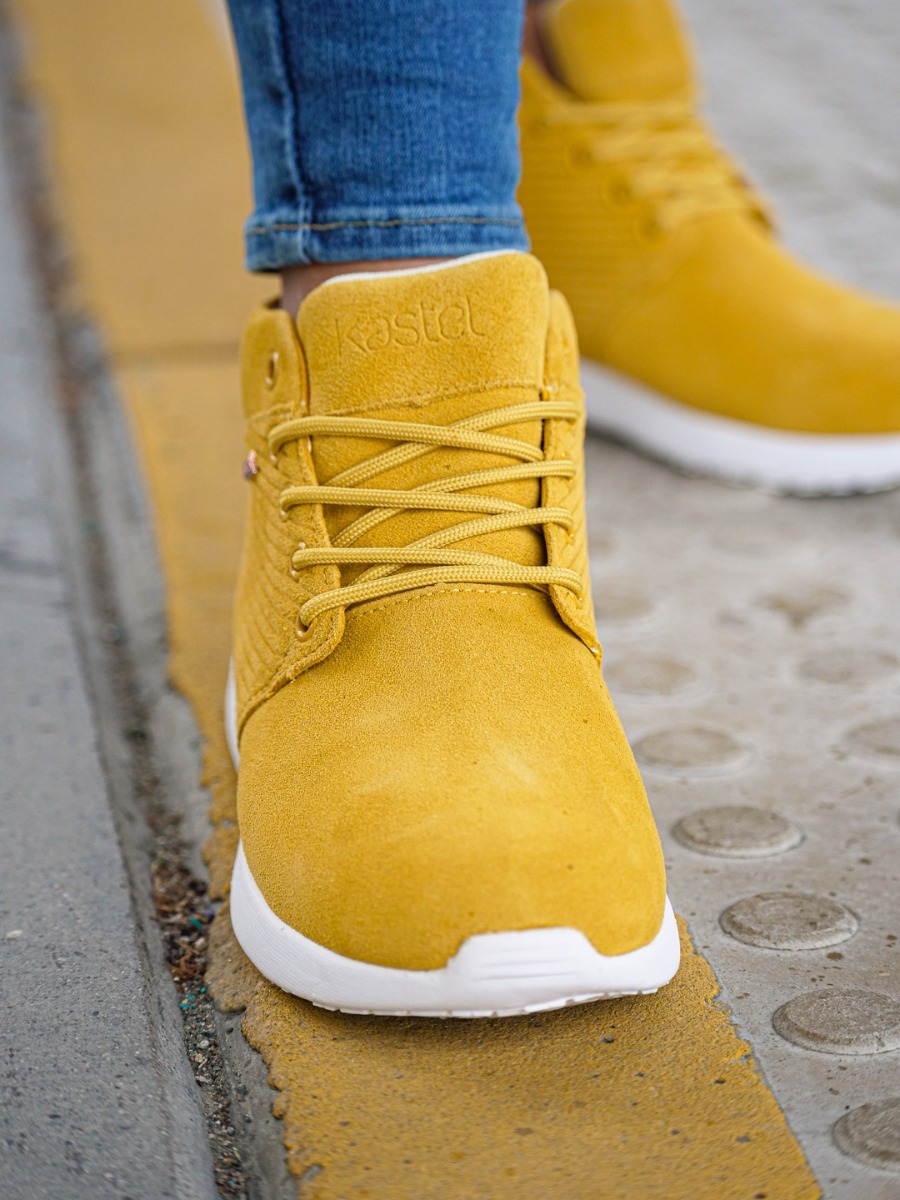 Kastel Madla WR Leather Amber Yellow