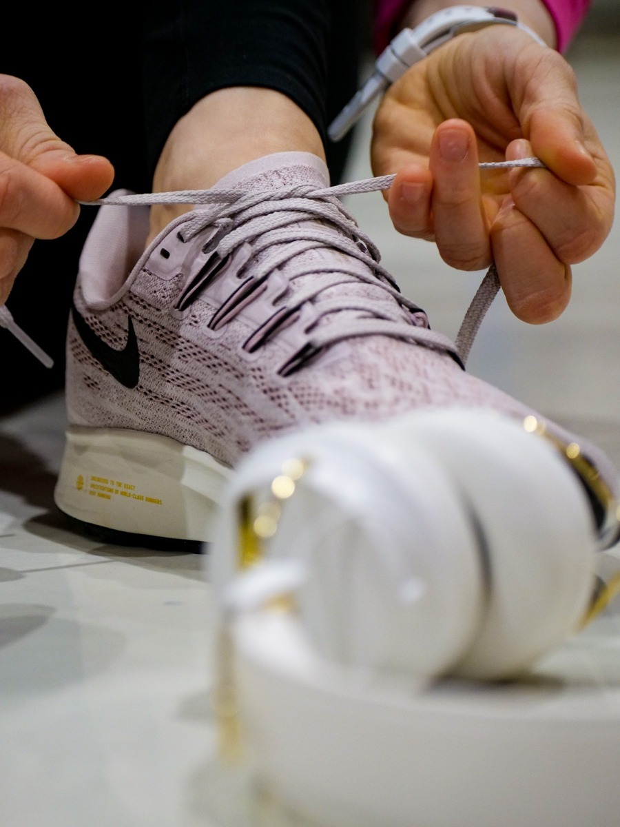 Nike Air Zoom Pegasus 36 Platinum Violet/ Black-Plum Chalk-Sail