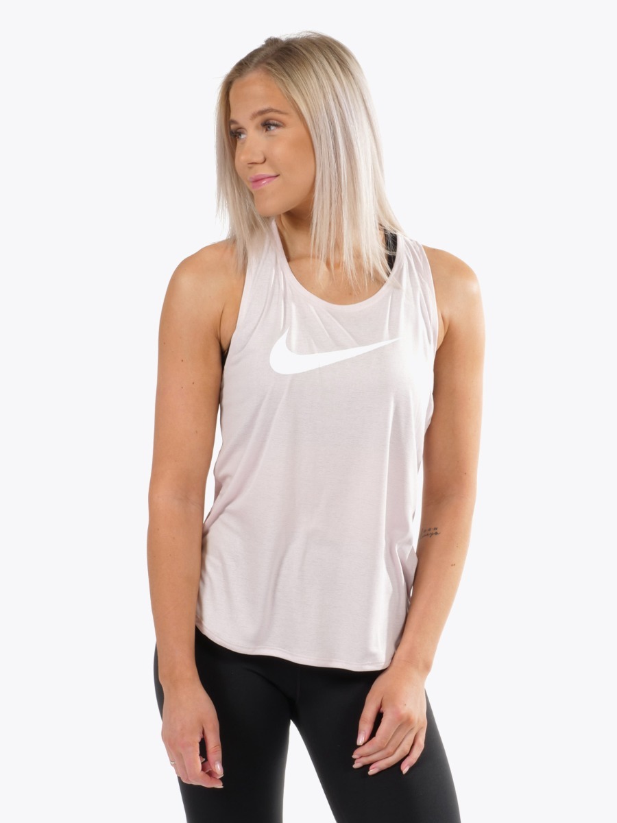 Nike Swoosh Run Tank Barely Rose/ White