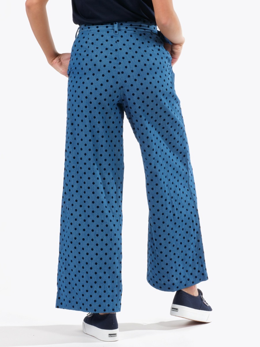 Ichi Bekkasin Pant Dark blue