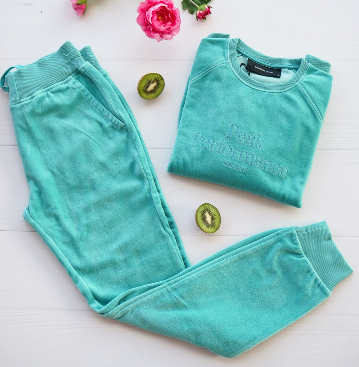 Peak Performance Original Velour Pant Tonic Sky