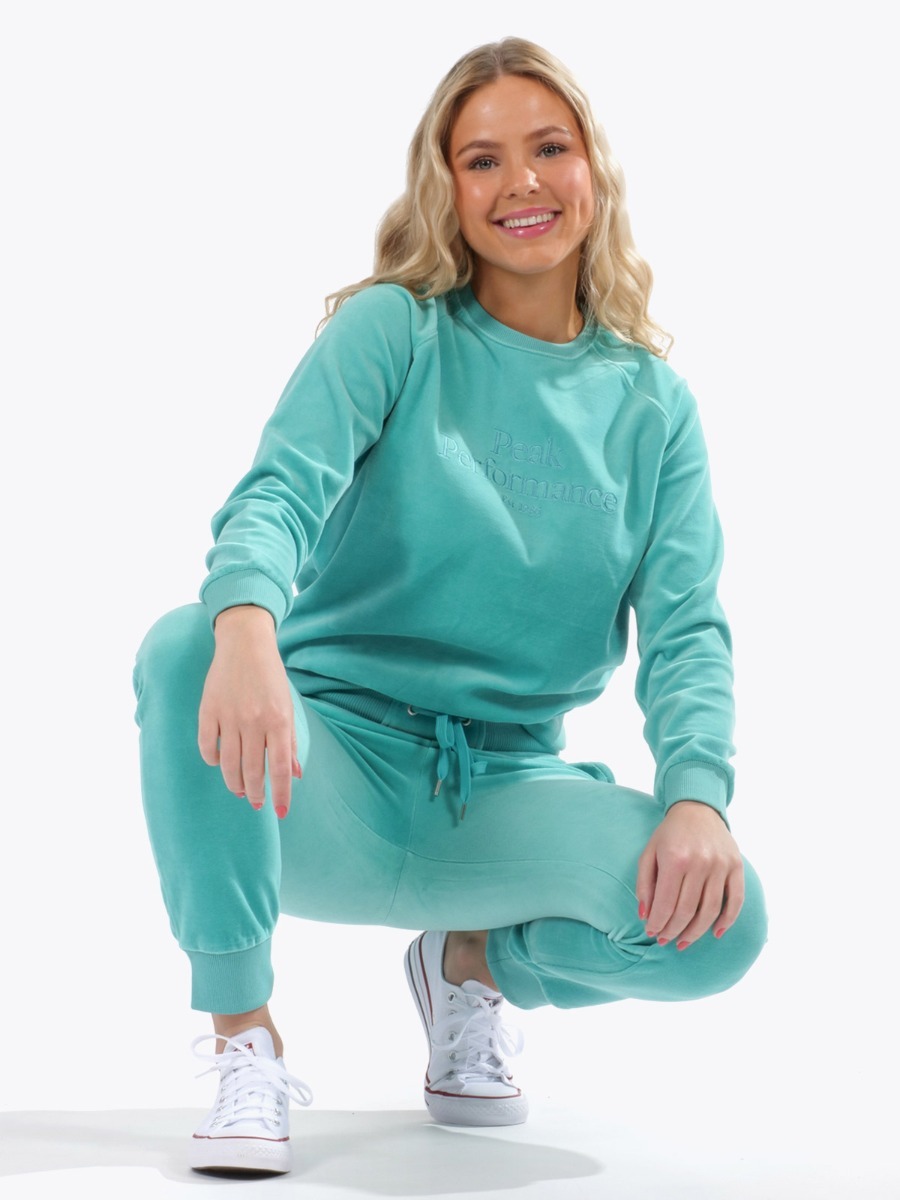 Peak Performance Original Velour Pant Tonic Sky