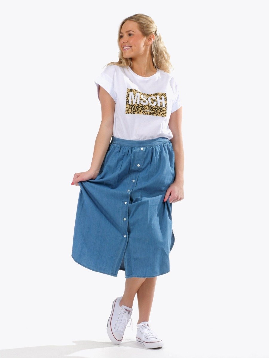 MSCH Copenhagen Alva MSCH Std Tee White/celina