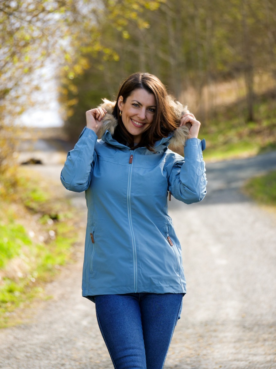 Twentyfour Finse 2-lags Jakke Klosterblå