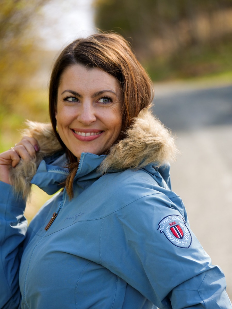 Twentyfour Finse 2-lags Jakke Klosterblå