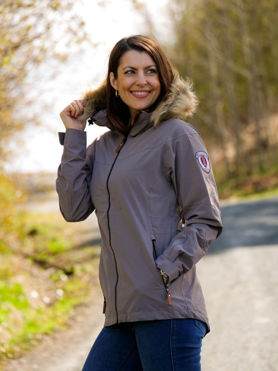 Twentyfour Finse 2-lags Jakke Muldvarp