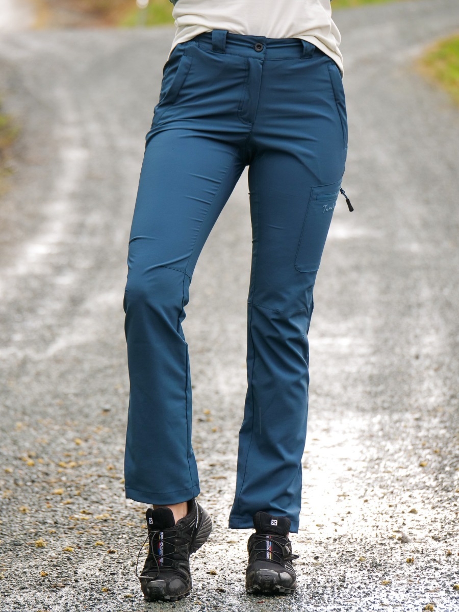 Twentyfour Dal Ls Bukse Blågrå