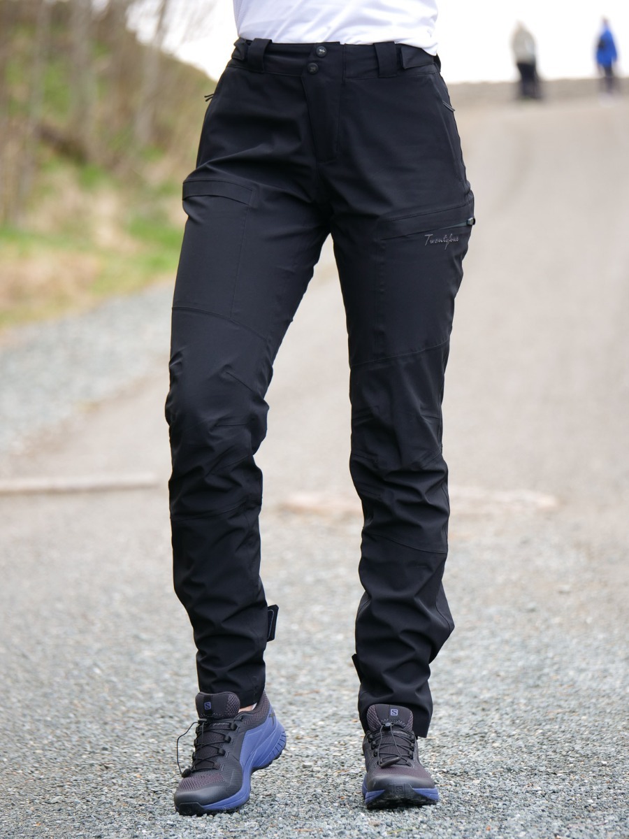 Twentyfour Flåm Stretch 2-lags bukse Skyggesort