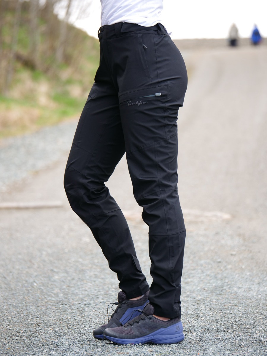 Twentyfour Flåm Stretch 2-lags bukse Skyggesort