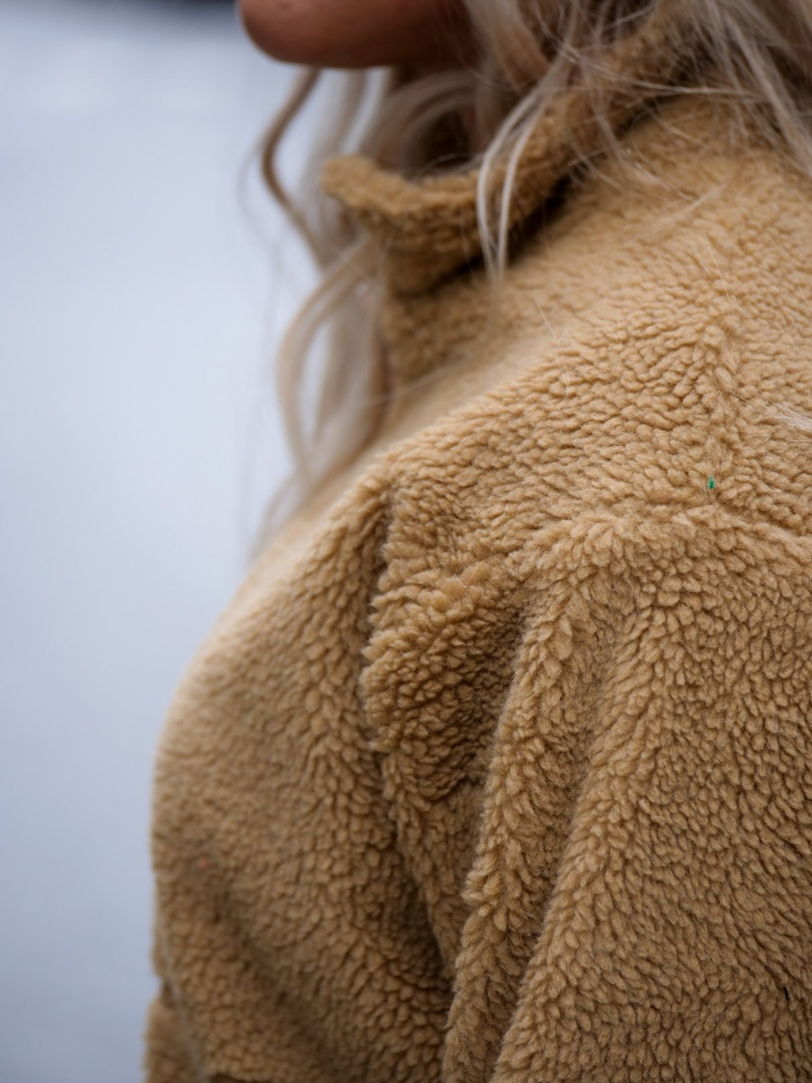 Twentyfour Mellow Pile Half Zip Karri