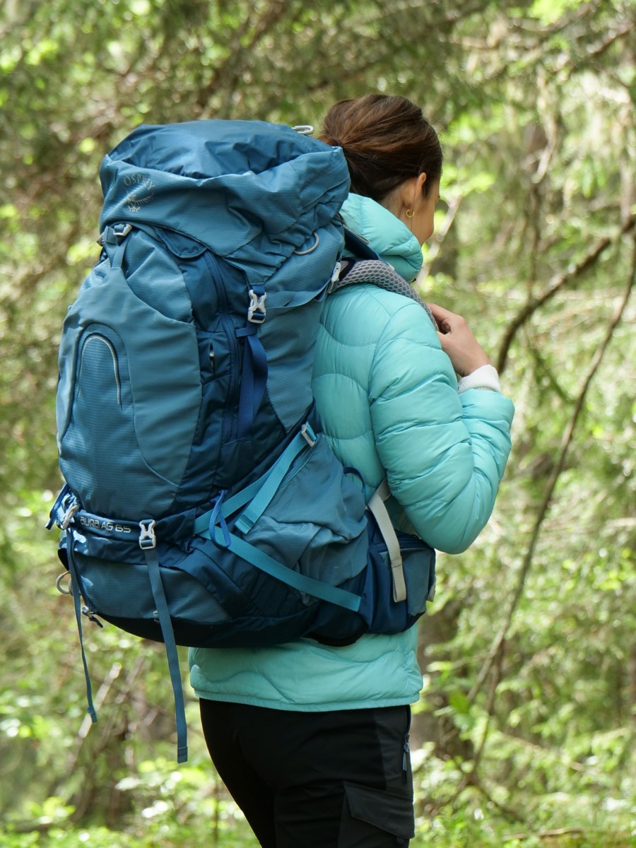 Osprey Aura AG 65L Challenger Blue