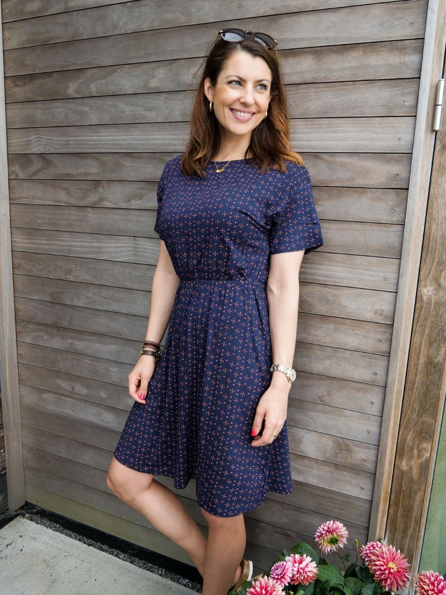 Ichi Lisa Dress Total Eclipse