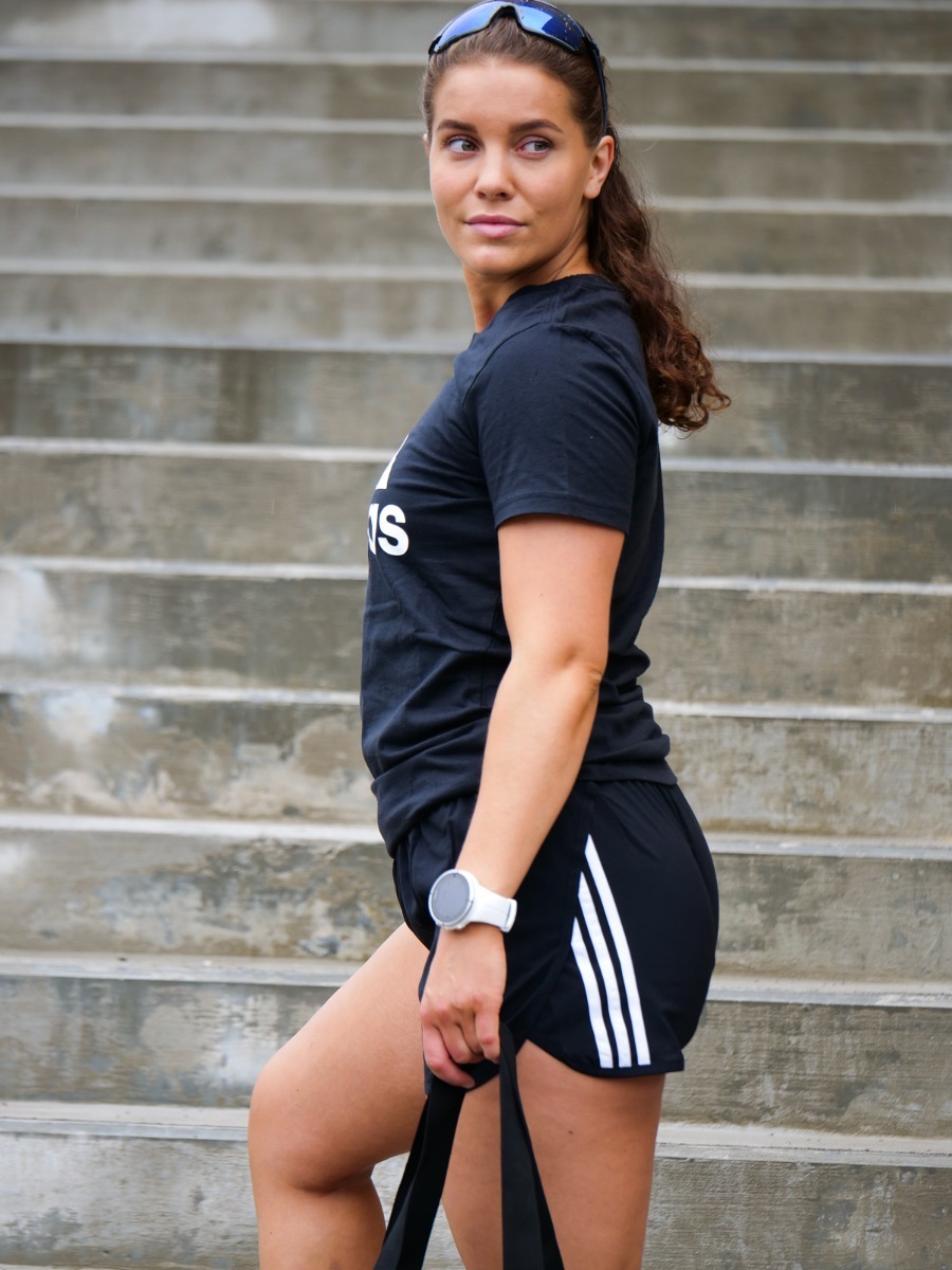 adidas D2M 3 stripes Short Black/ White