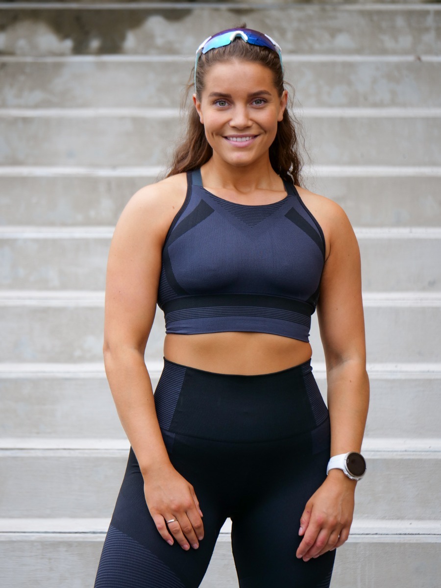 Athlecia Semarine Sports Bra India Ink