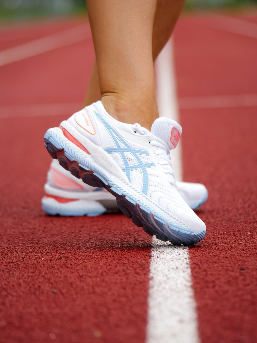 ASICS Gel-Nimbus 22 White/ Blue Bliss
