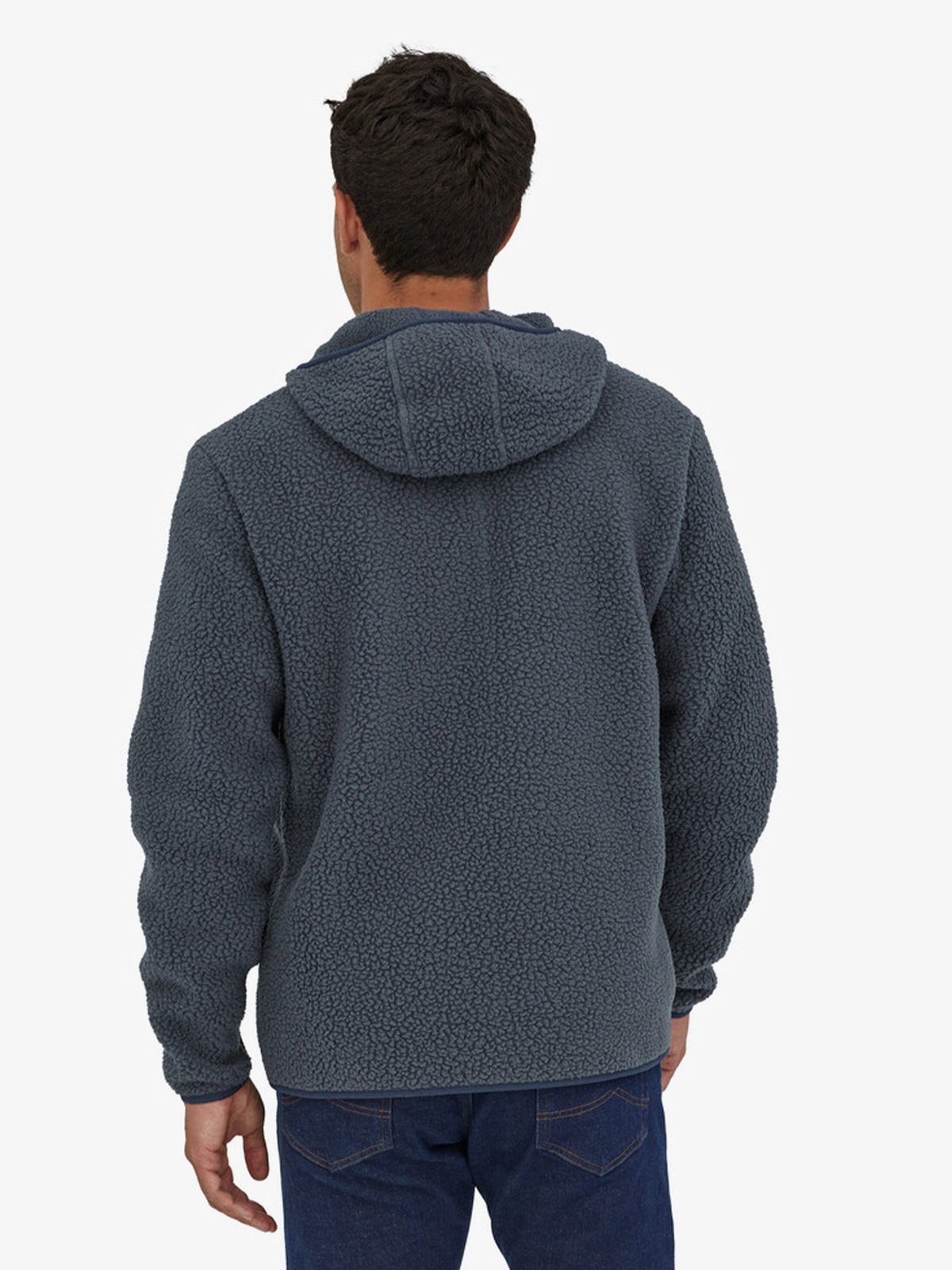 Patagonia Mens Retro Pile P/O Smolder Blue