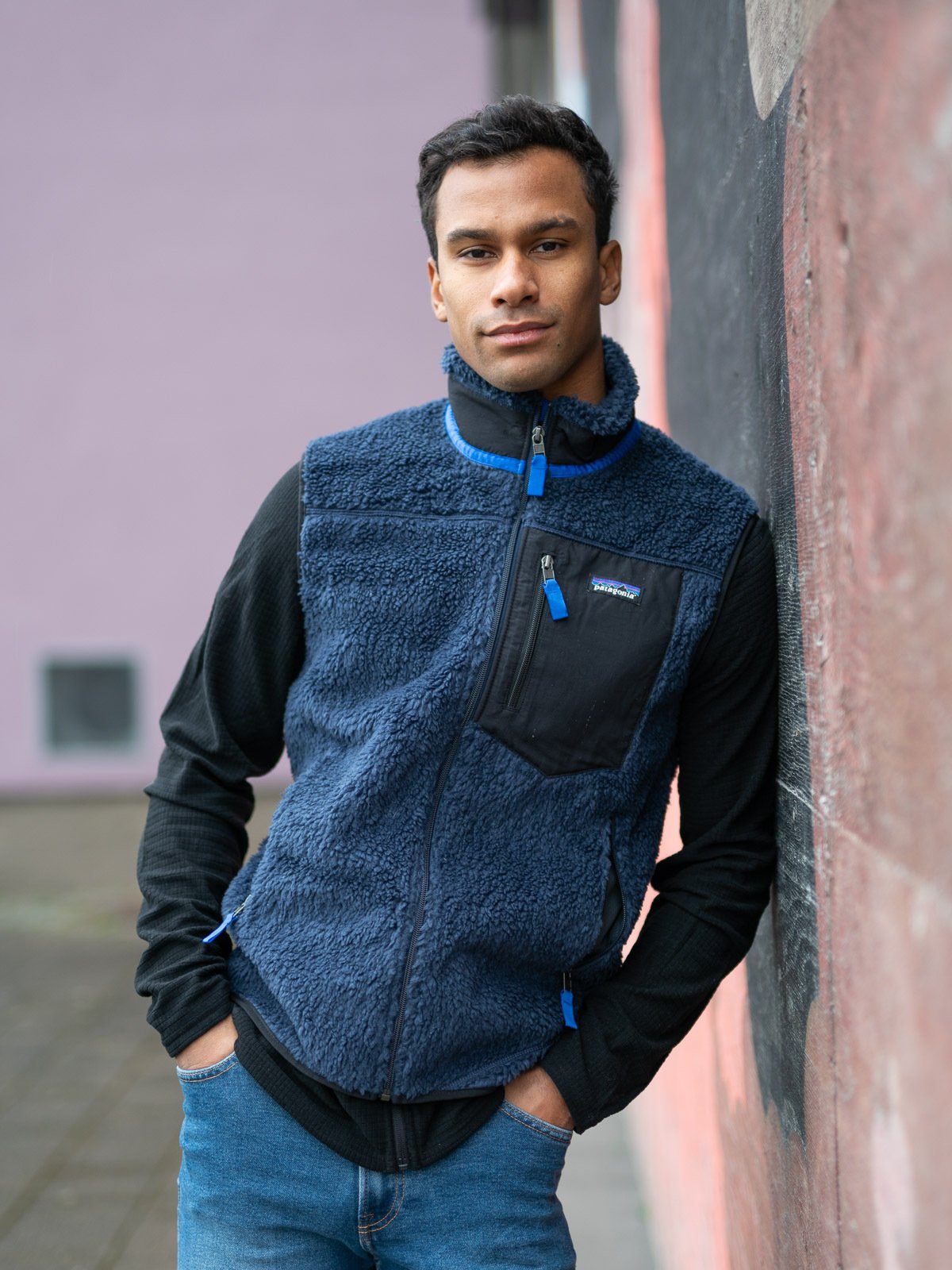 Patagonia Mens Classic Retro-X Vest New Navy