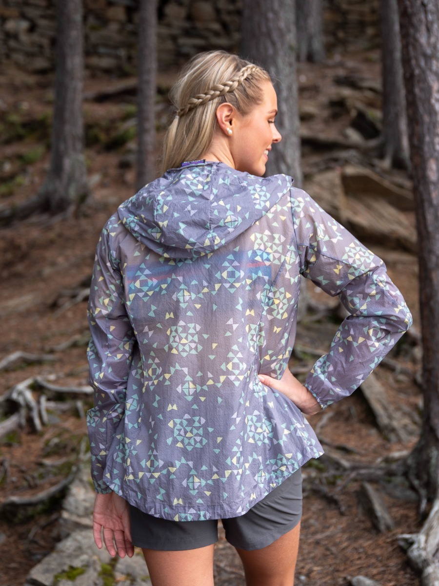 Patagonia Houdini Jacket Quilty Quatro Smokey Violet