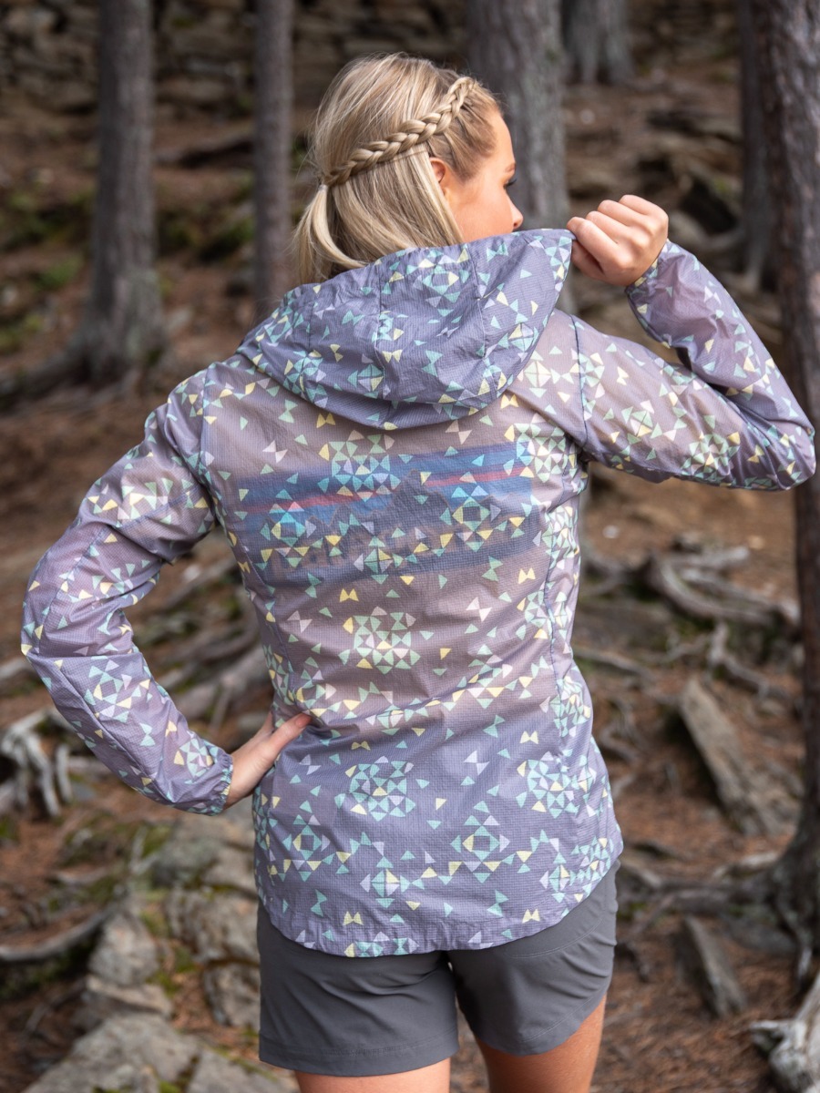 Patagonia Houdini Jacket Quilty Quatro Smokey Violet