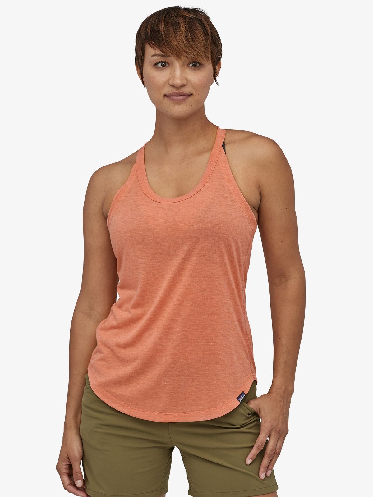 Patagonia Cap Cool Trail Tank Mellow Melon