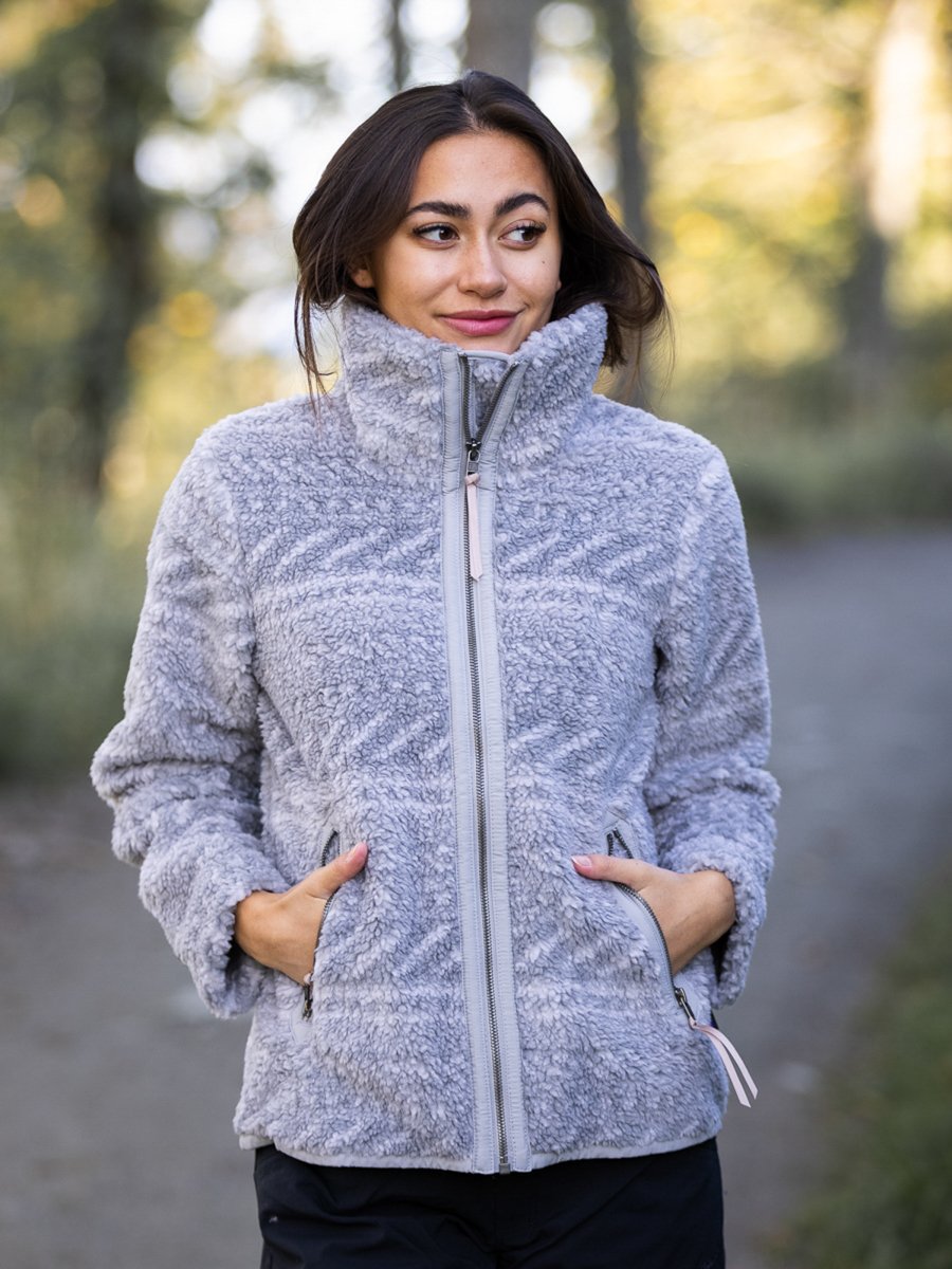 Patagonia Women's Divided Sky Jacket Bergy Bits / Salt Grey