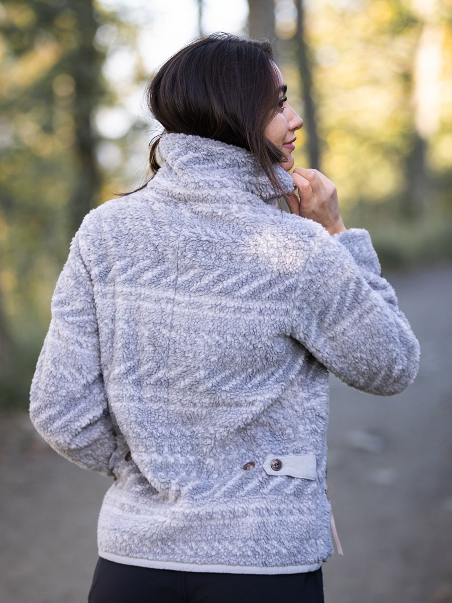 Patagonia Women's Divided Sky Jacket Bergy Bits / Salt Grey