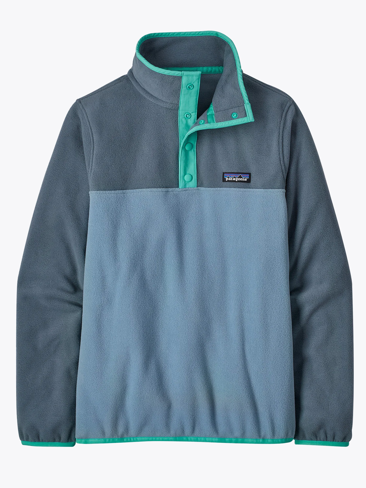 Patagonia W Micro D Snap-T P/O Light Plume Grey