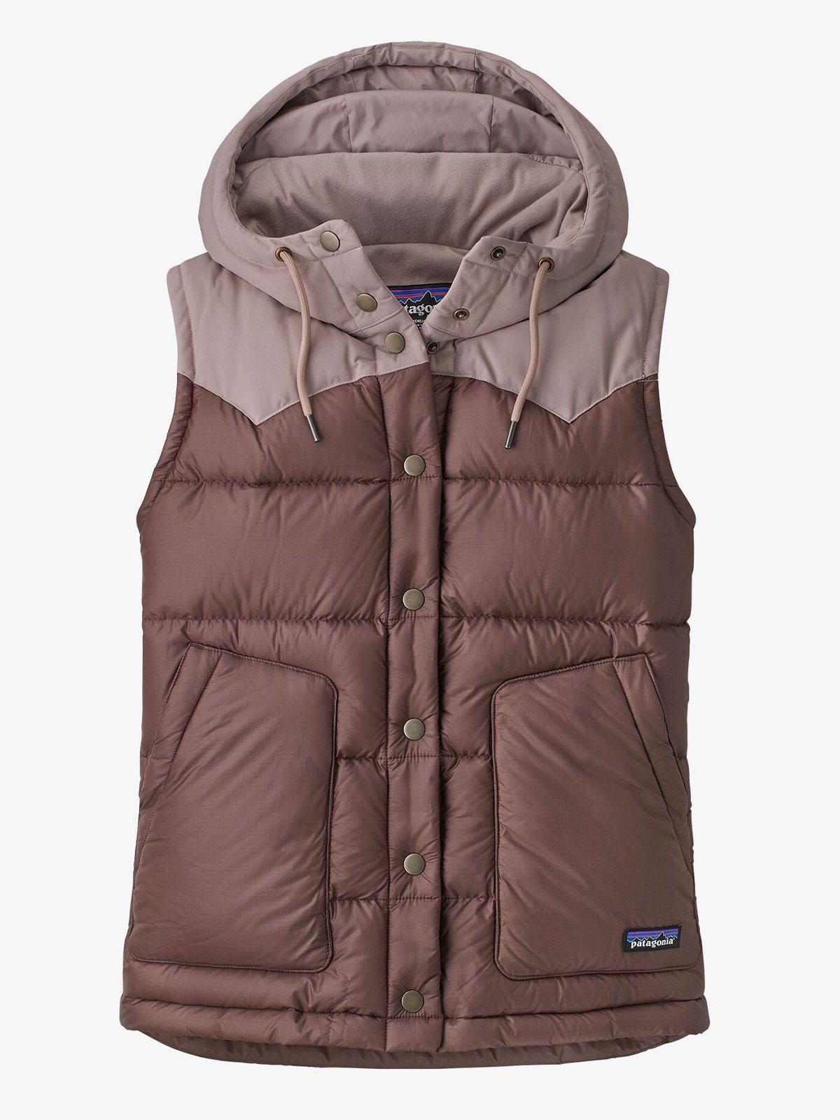 Patagonia Bivy Hooded Vest Dusky Brown