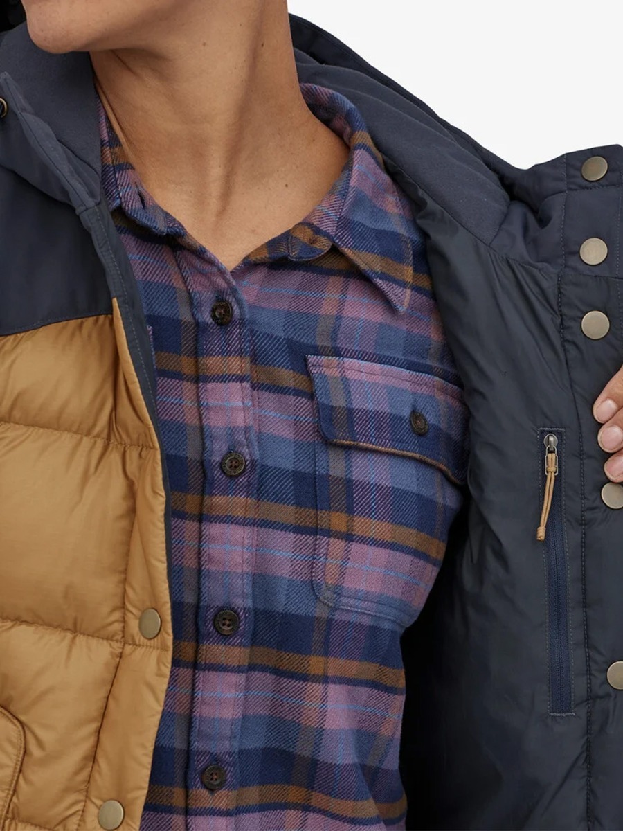 Patagonia Bivy Hooded Vest Nest Brown