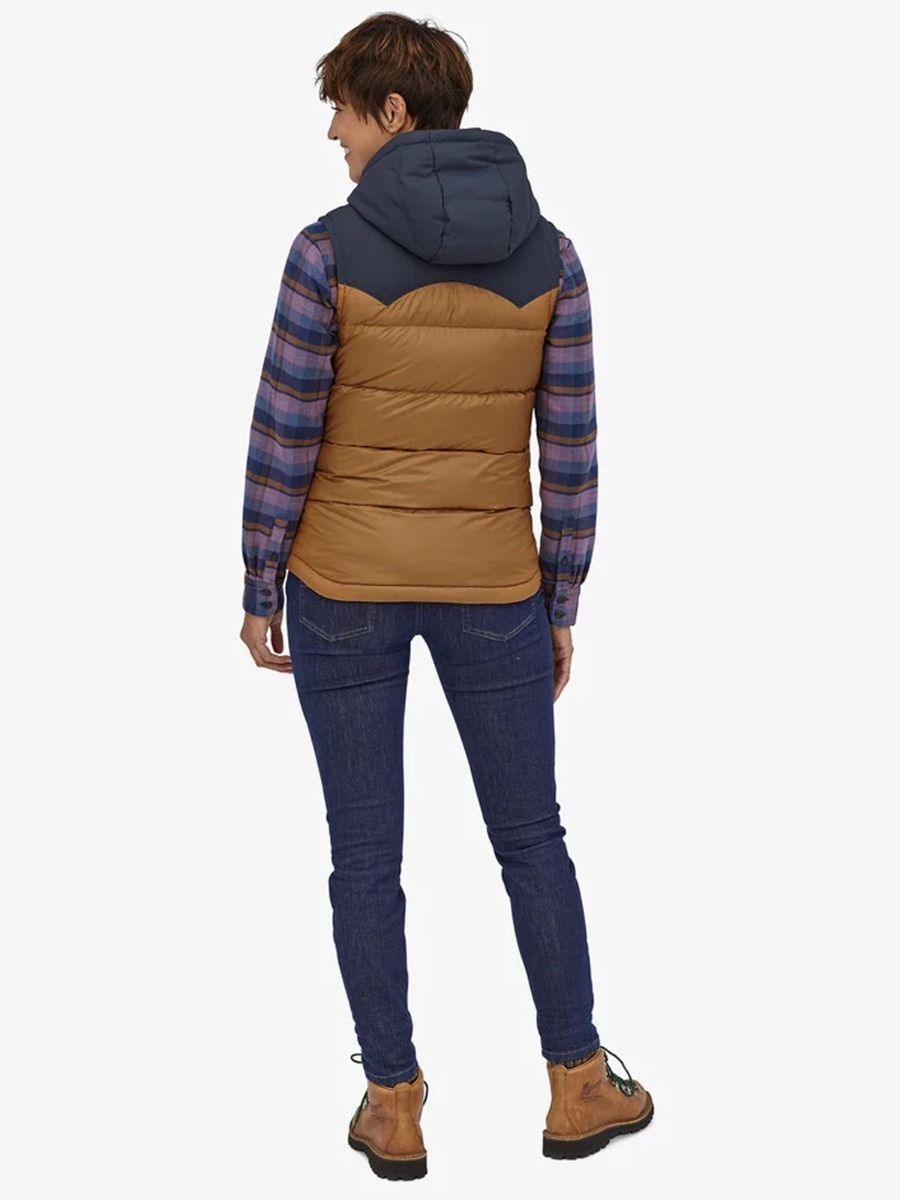 Patagonia Bivy Hooded Vest Nest Brown